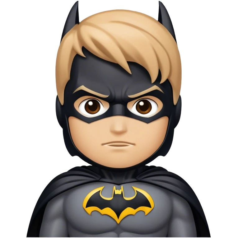 batman costume emoji
