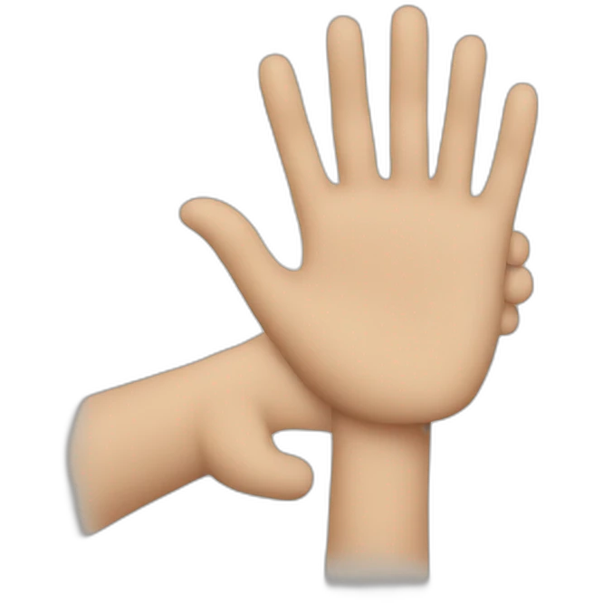 a hand rescue other emoji