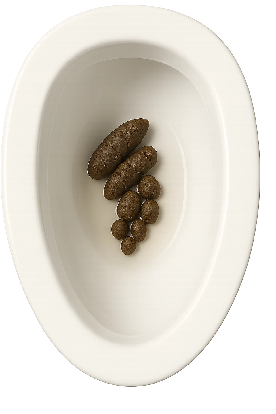 wc dentro cui cadono feci di animale a pallini, iperrealistico 4k emoji