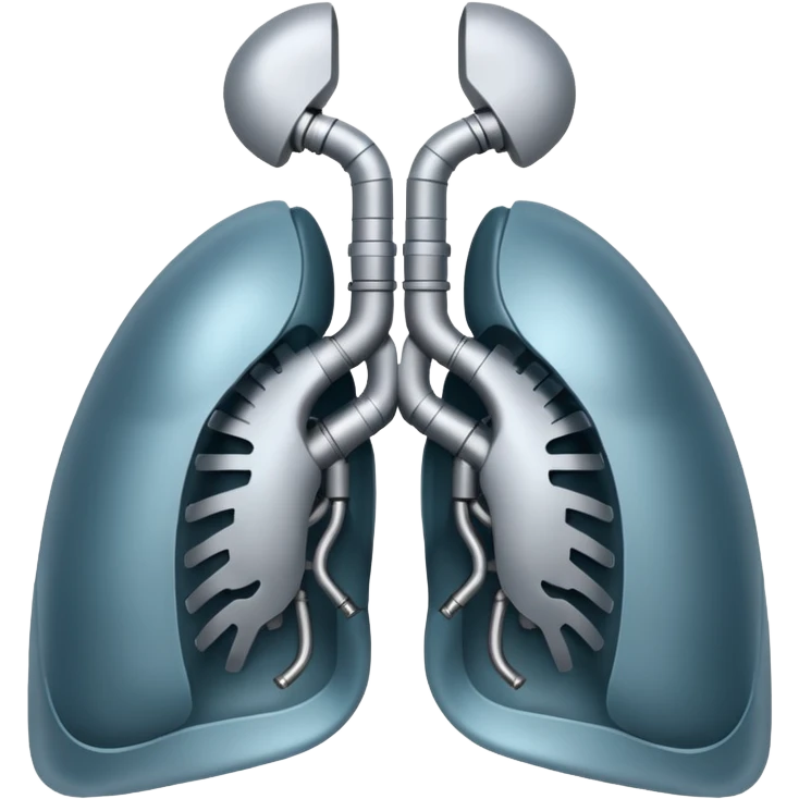 robotic lung emoji