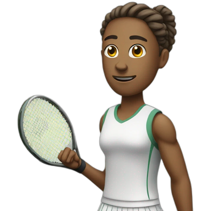 tennis player emoji