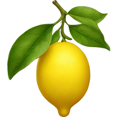 Lemon emoji