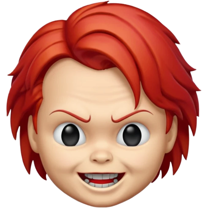 Un emojin de chuky emoji