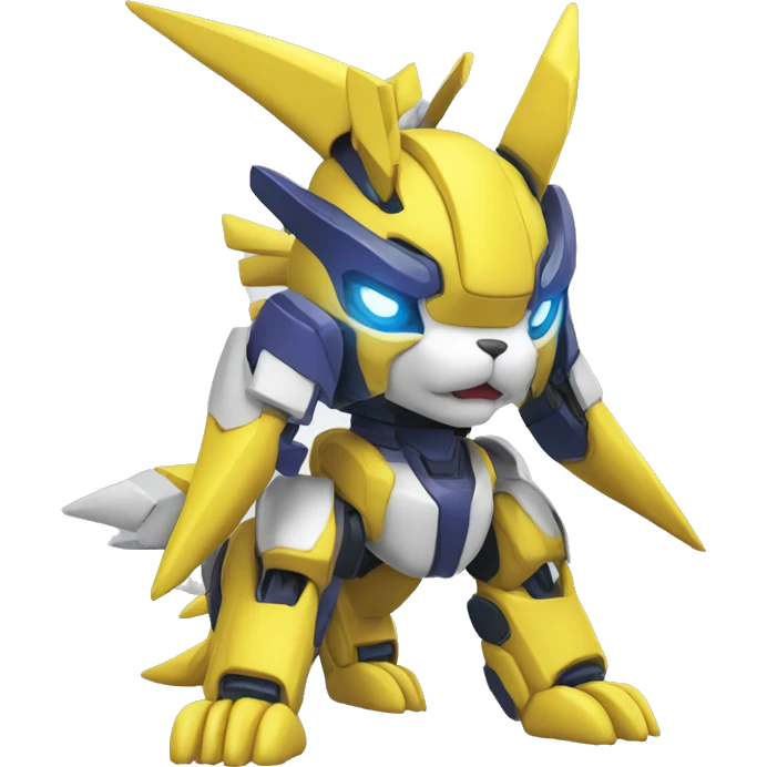 Renamon-Zeraora-Metabee-Medabot-Mecha emoji