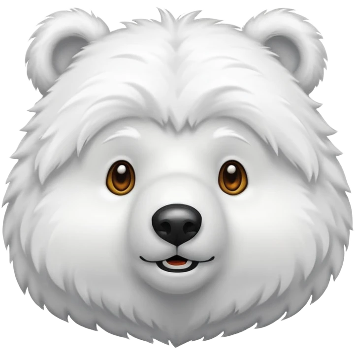 White Bear  emoji