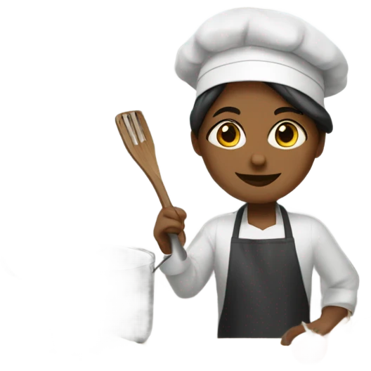 Me cooking in the kitchen  emoji