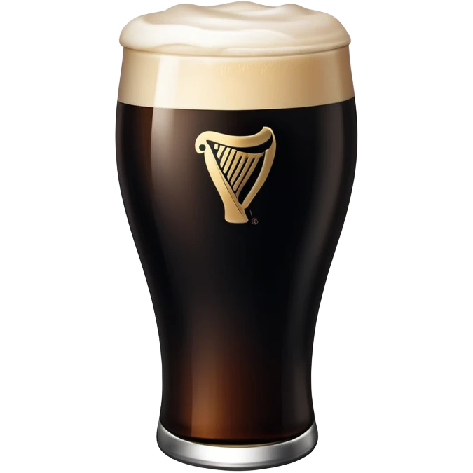 Pint of Guinness emoji