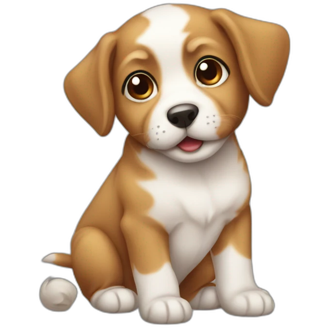 baby dog emoji