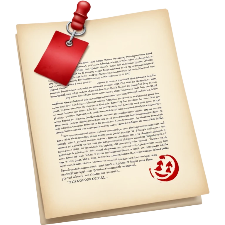 thumbnail picture mac os, pdf document physical written paper, red wax mark elegant emoji