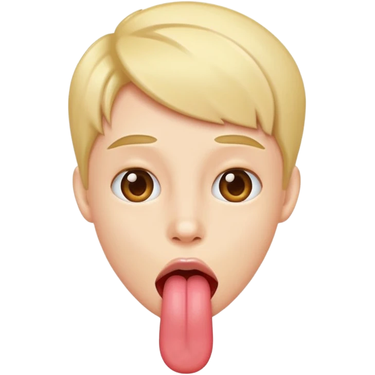 Tongue out emoji