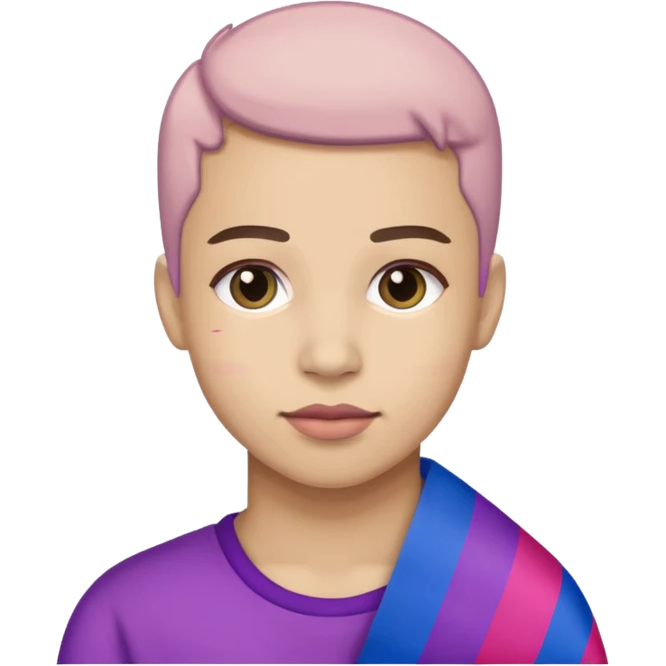 Bandera bisexual  emoji