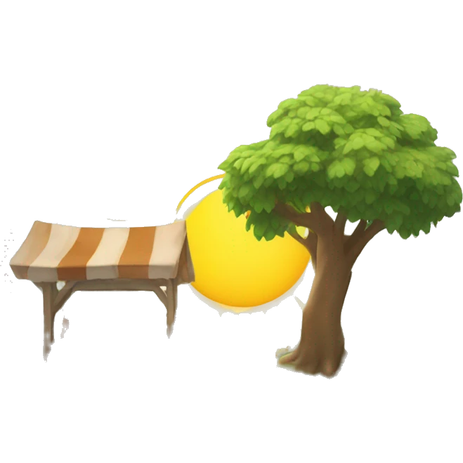 Sunny day emoji