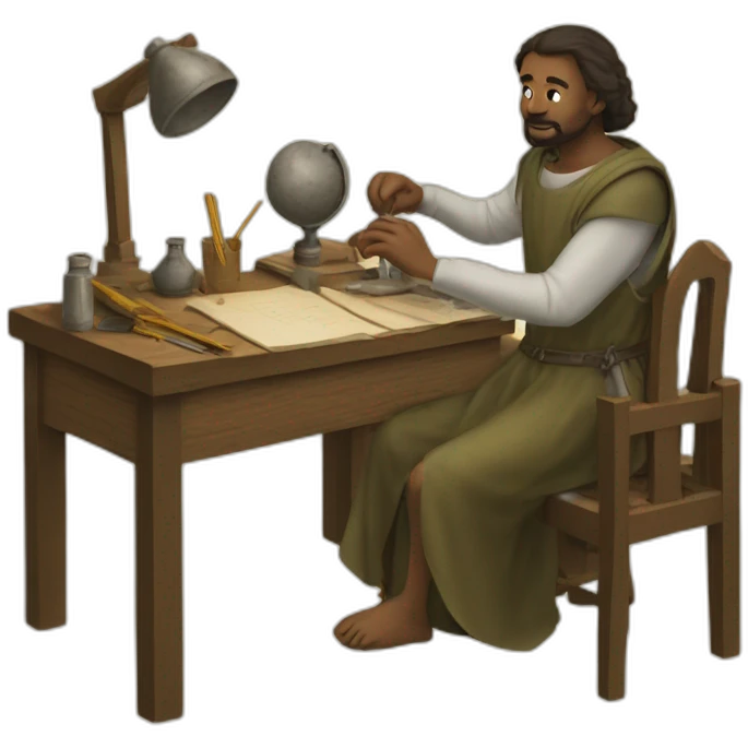 medieval innovator at work emoji