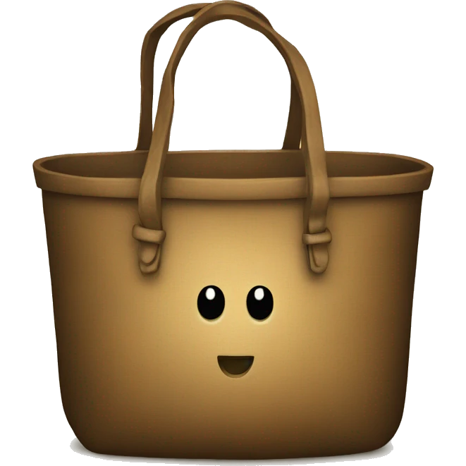 Antique tote bag  emoji