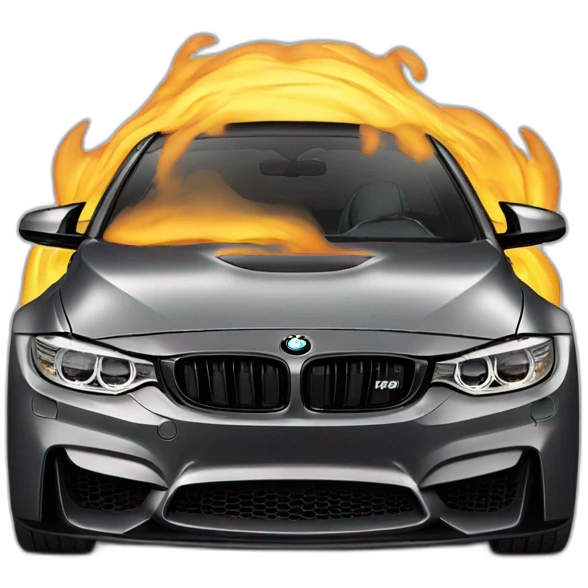 Angry Bmw m4  emoji