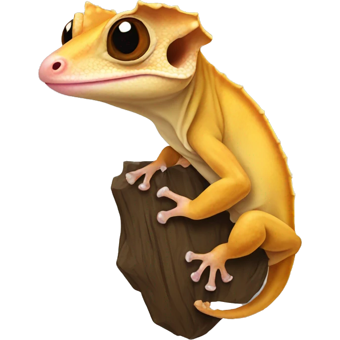 Crested gecko emoji