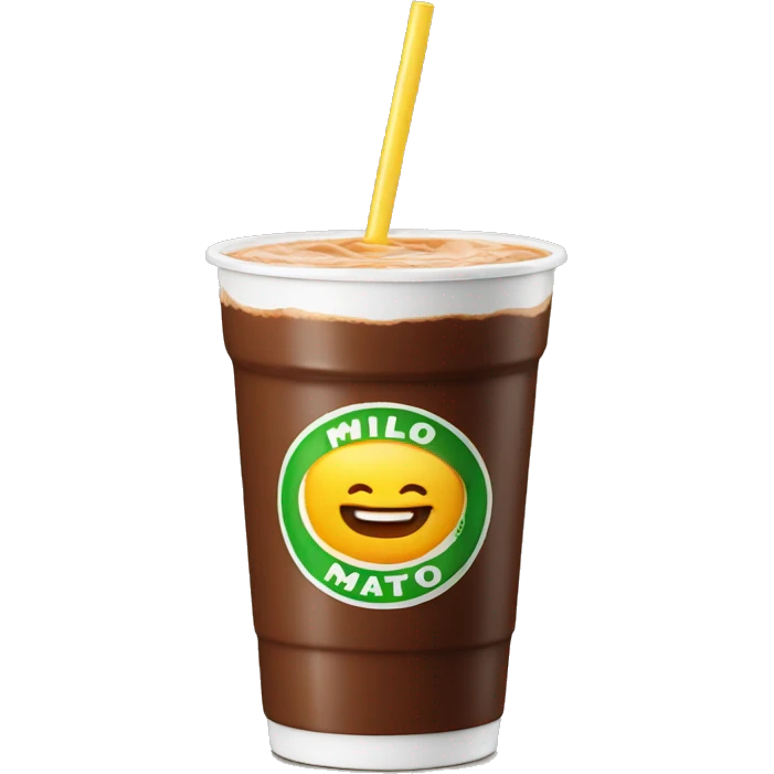 milo brand drink emoji