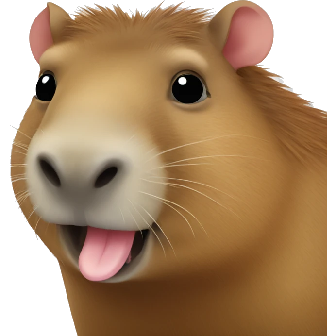 Capybara emoji
