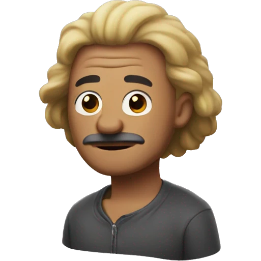 Gil with big bob emoji