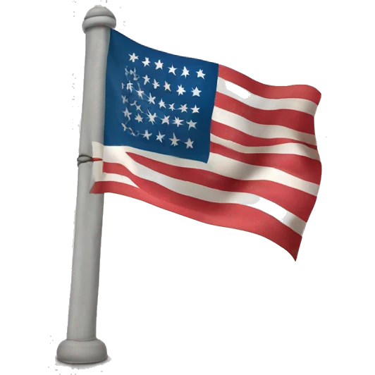 
"A flag with a design representing an inclination towards the dollar." emoji