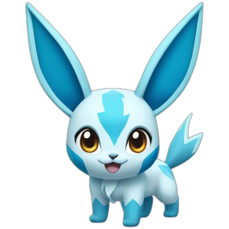 Glaceon Pokemon emoji