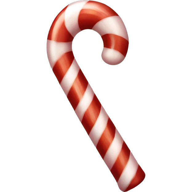 candy cane emoji