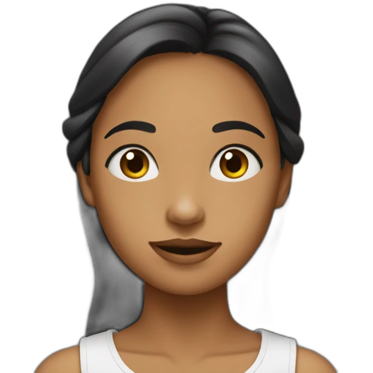 deux fille noir  a cote emoji