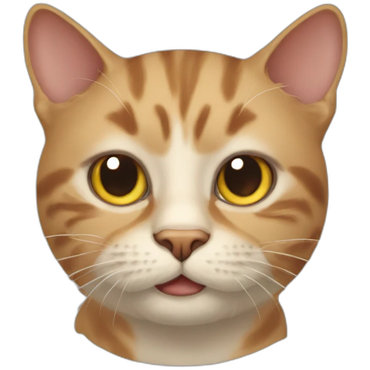 ugly cat emoji