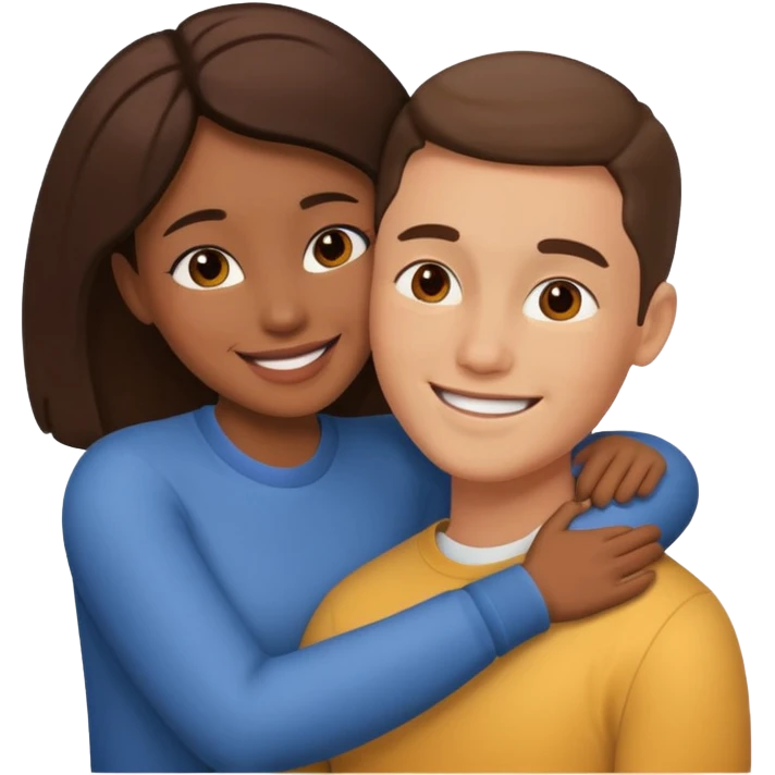 couples hug emoji