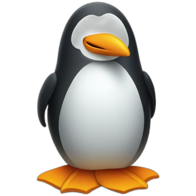 Pingouin halloween emoji