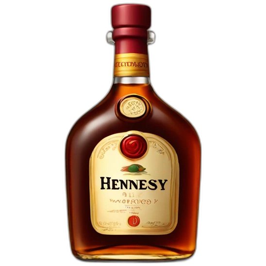 Bottle of Hennessy emoji