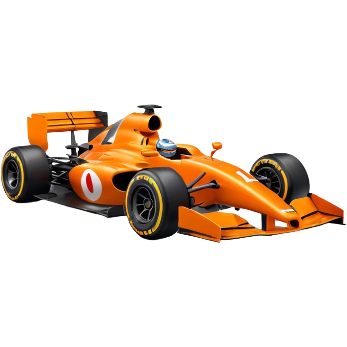 mclaren formula 1 car emoji