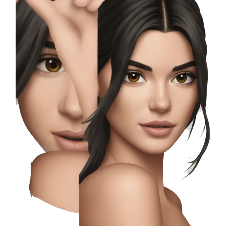 kendall jenner emoji