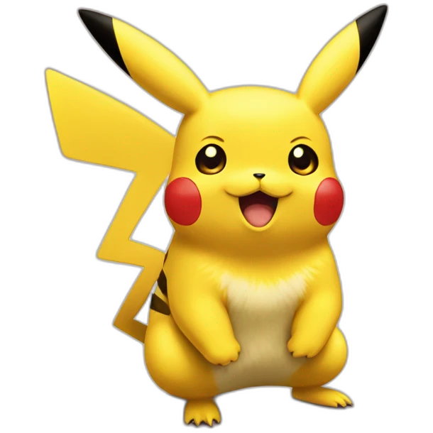 Pikachu sur carapuce emoji