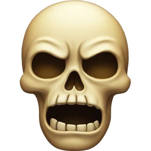 Crying emoji skull emoji