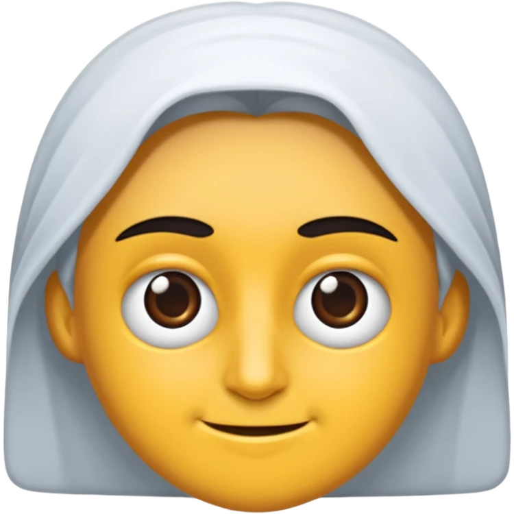 dalgalı saçlı esmer kız emoji