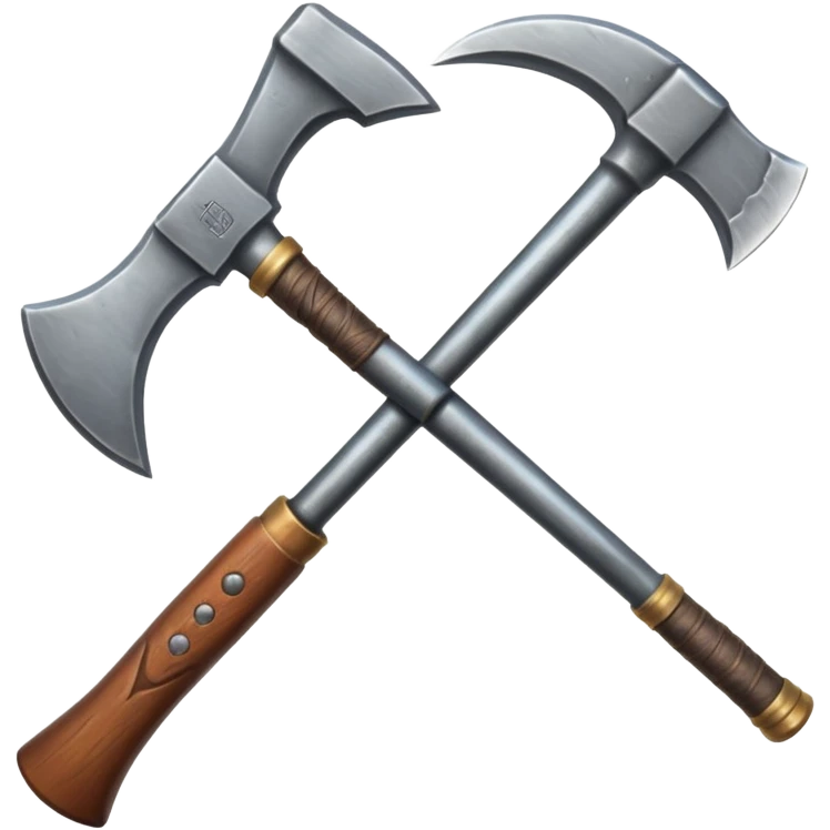 forging axe emoji