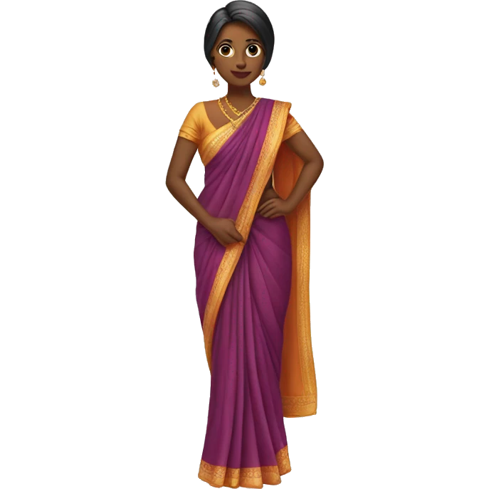 Saree emoji