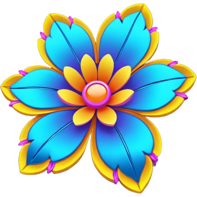cyber flowers emoji