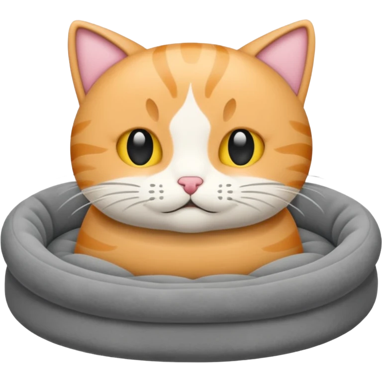 empty cat bed emoji