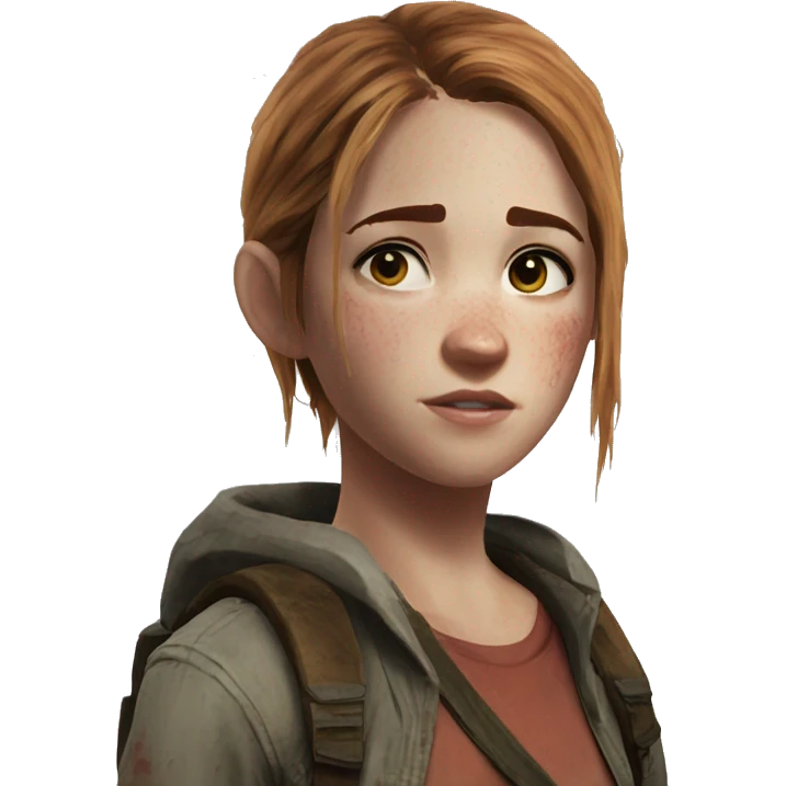 Ellie the last of us Little bit dezoom emoji