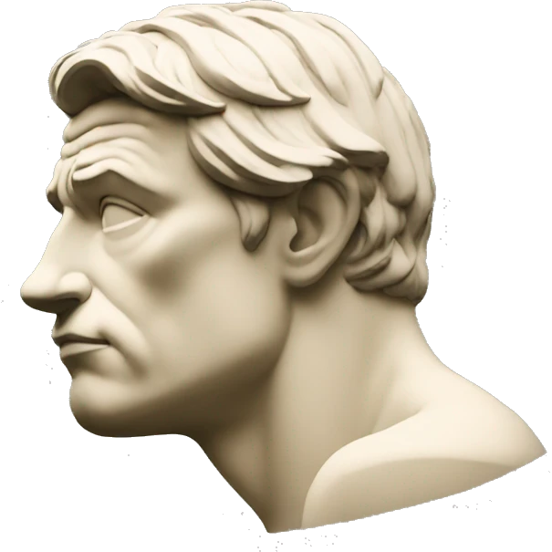 the Thinker face emoji