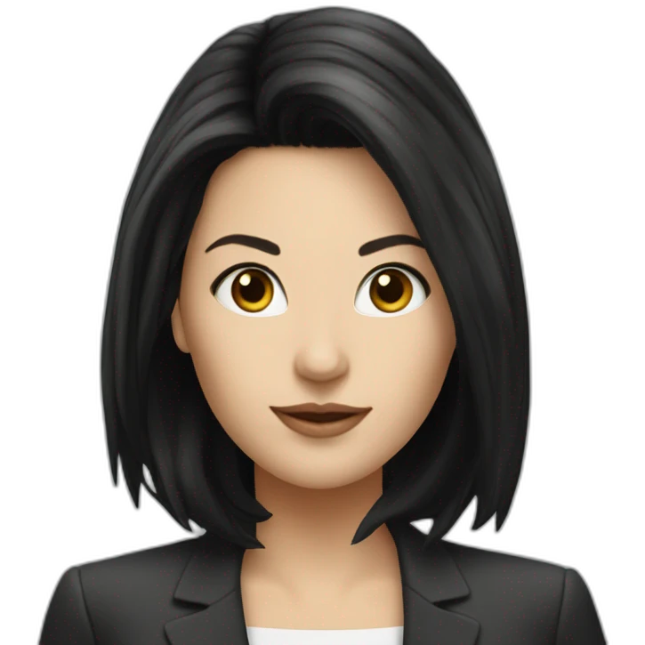 Cecilia Borg cto black hair emoji