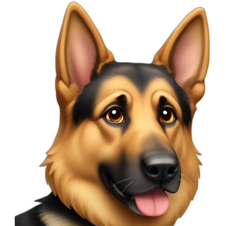 german shepherd emoji