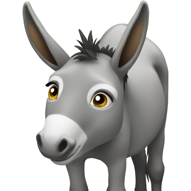 Donkeys rear end emoji