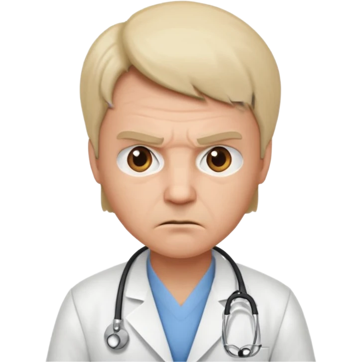 angry doctor emoji