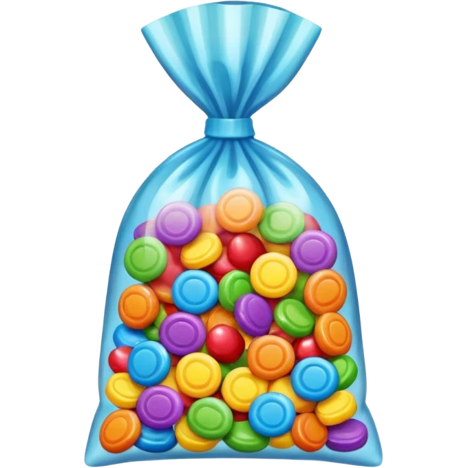 Candy and candy bags emoji