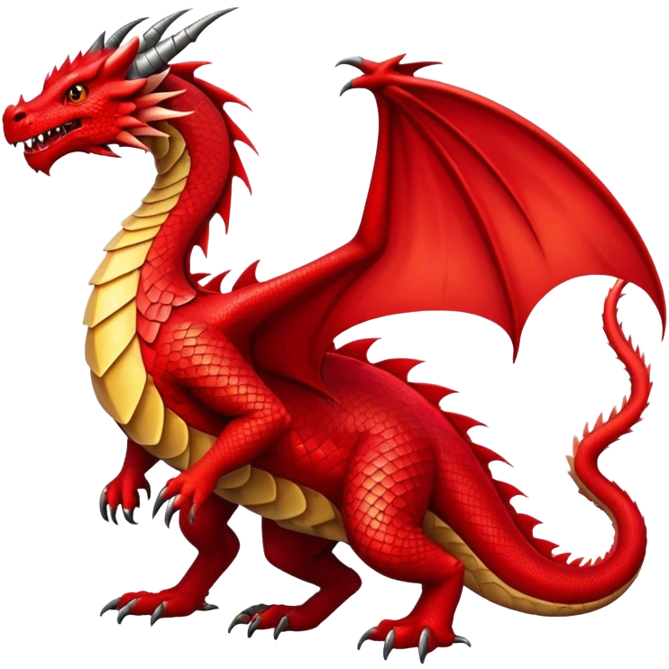 Red dragon emoji