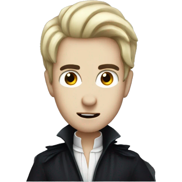 Edward as a vampire emoji
