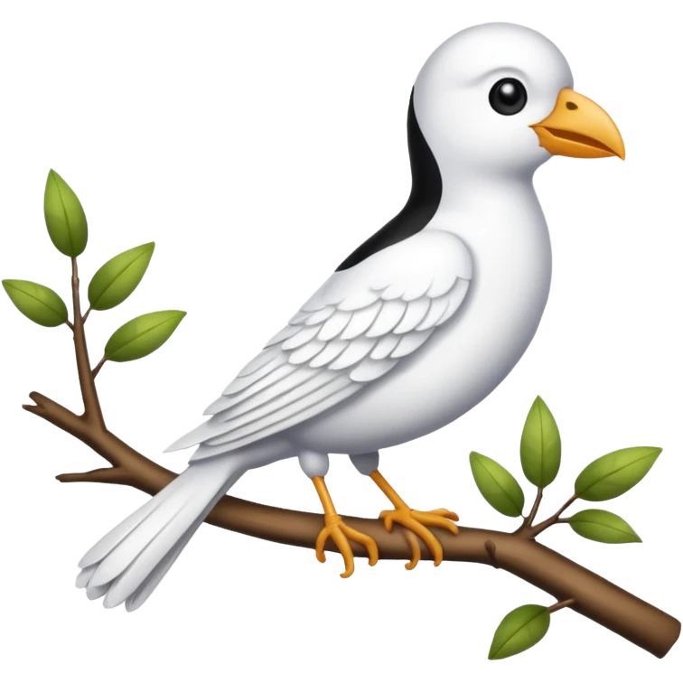 White bird emoji